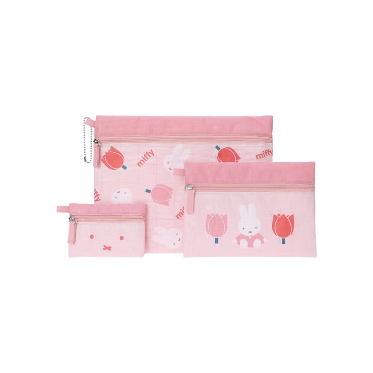 miffy チューリップ ポーチ3点セット【ミッフィー】 | LUDIC PARK | 詳細画像2 