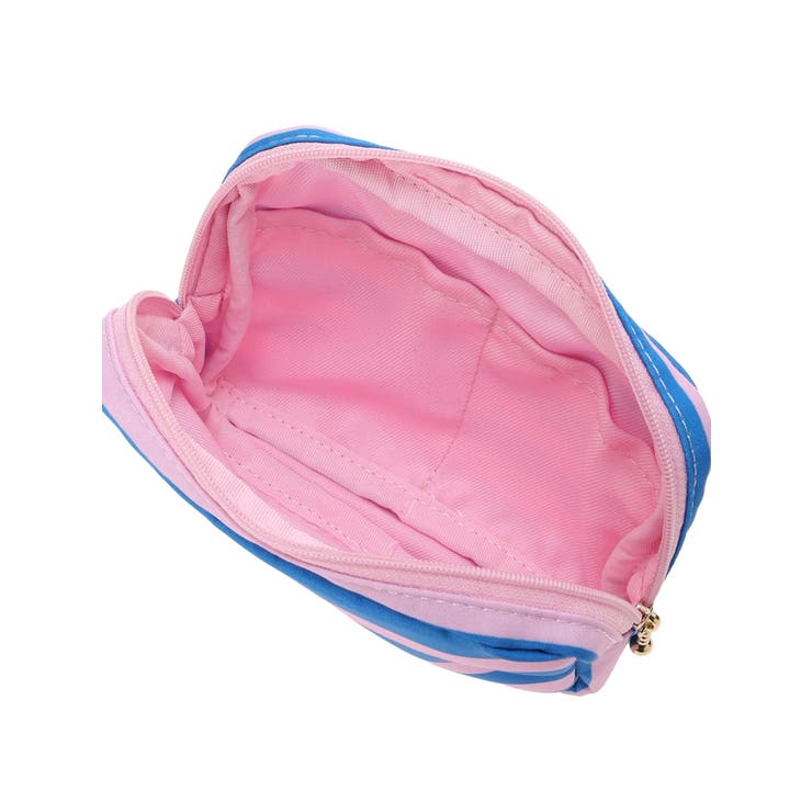 OSAMU GOODS ボーダー柄ケアポーチ ピンク | LUDIC PARK | 詳細画像7 