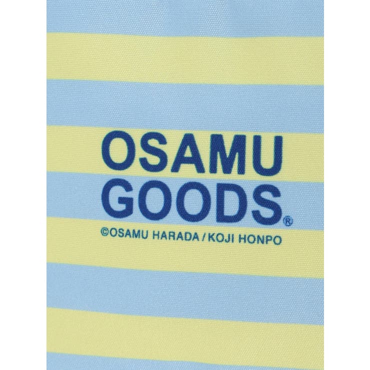 OSAMU GOODS ボーダー柄ケアポーチ ブルー | LUDIC PARK | 詳細画像5 