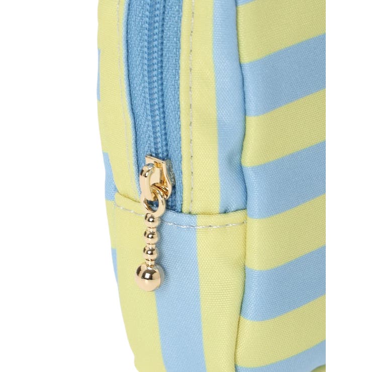 OSAMU GOODS ボーダー柄ケアポーチ ブルー | LUDIC PARK | 詳細画像6 