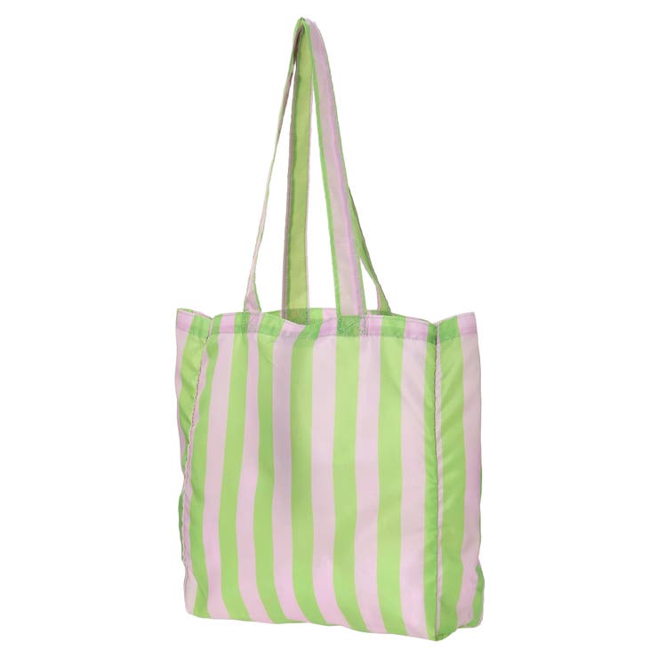 OSAMU GOODS ボーダー柄トートバッグ グリーン | LUDIC PARK | 詳細画像2 