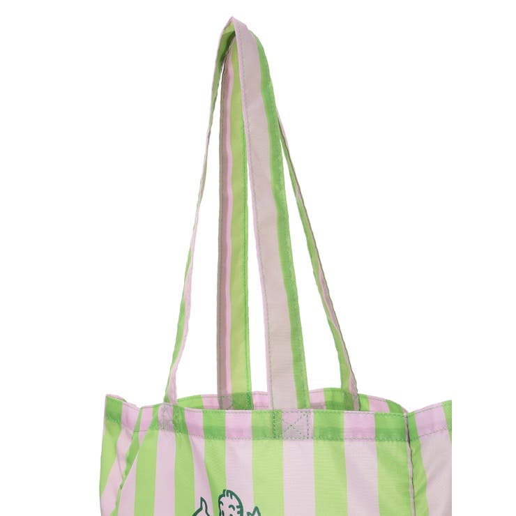 OSAMU GOODS ボーダー柄トートバッグ グリーン | LUDIC PARK | 詳細画像4 