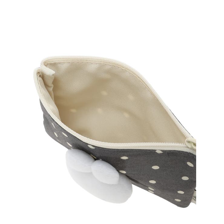 miffy ドット柄マスコットフラットポーチ グレー【ミッフィー】 | LUDIC PARK | 詳細画像7 