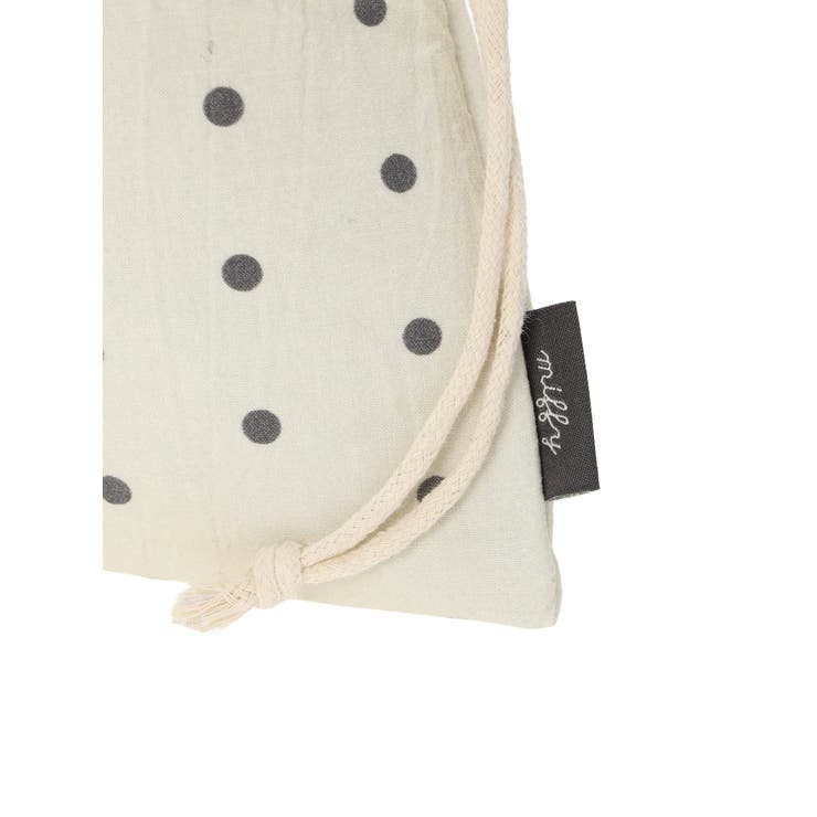 miffy ドット柄マスコット巾着ポーチ アイボリー【ミッフィー】 | LUDIC PARK | 詳細画像6 