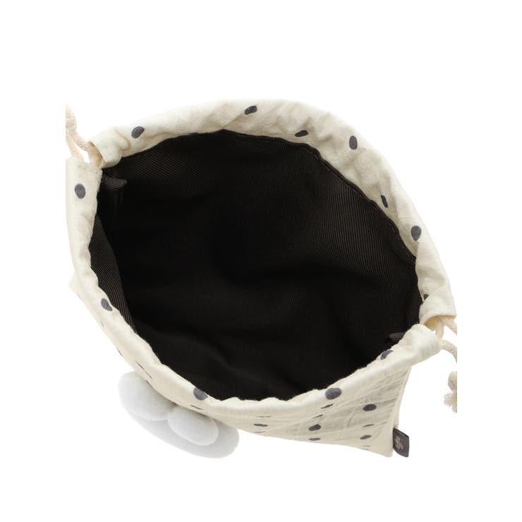 miffy ドット柄マスコット巾着ポーチ アイボリー【ミッフィー】 | LUDIC PARK | 詳細画像7 