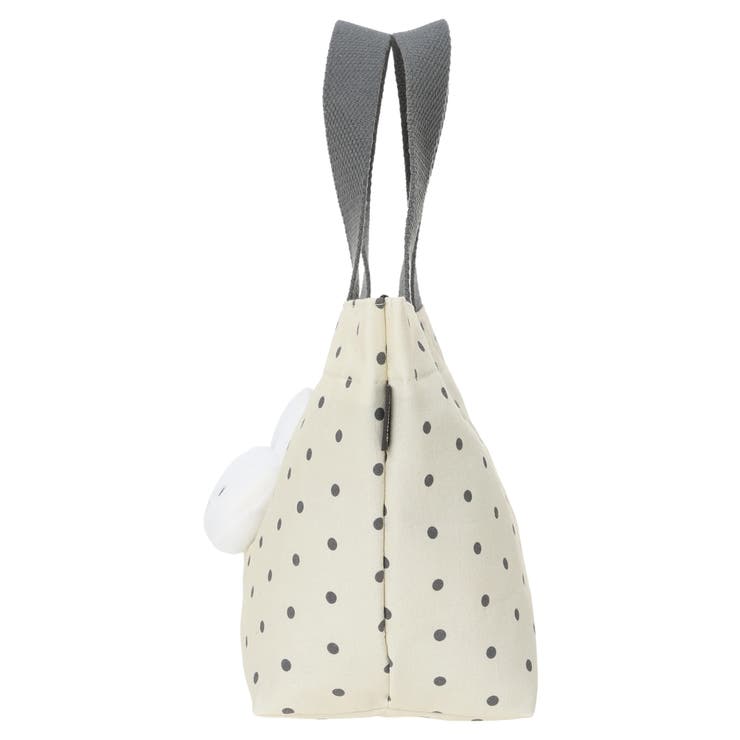 miffy ドット柄マスコット トートバッグ アイボリー【ミッフィー】 | LUDIC PARK | 詳細画像3 