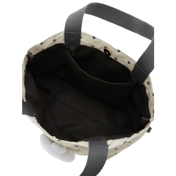 miffy ドット柄マスコット トートバッグ アイボリー【ミッフィー】 | LUDIC PARK | 詳細画像7 