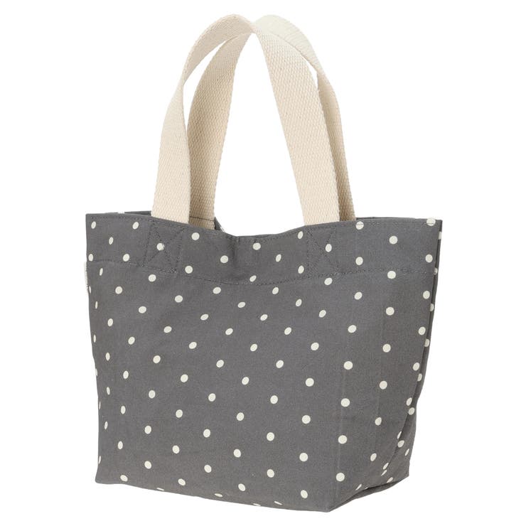 miffy ドット柄マスコット トートバッグ グレー【ミッフィー】 | LUDIC PARK | 詳細画像2 