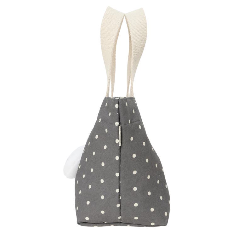 miffy ドット柄マスコット トートバッグ グレー【ミッフィー】 | LUDIC PARK | 詳細画像3 