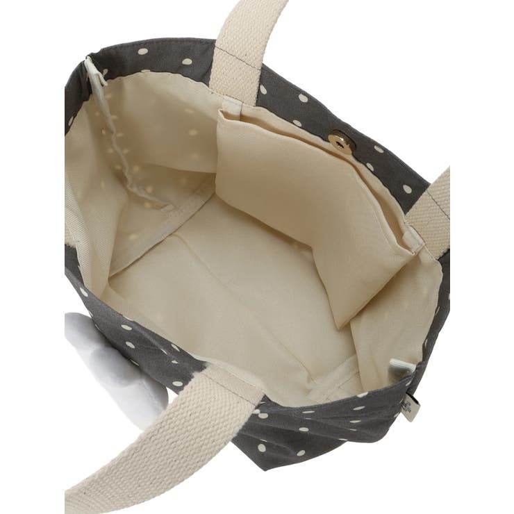 miffy ドット柄マスコット トートバッグ グレー【ミッフィー】 | LUDIC PARK | 詳細画像7 