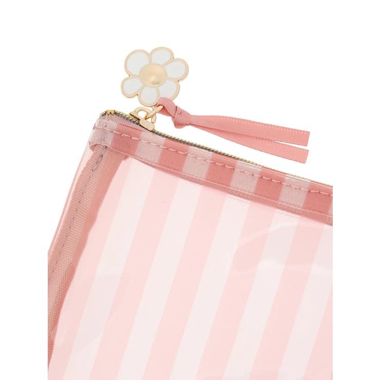 miffy ストライプ柄ミニフラットポーチ ピンク【ミッフィー】 | LUDIC PARK | 詳細画像3 
