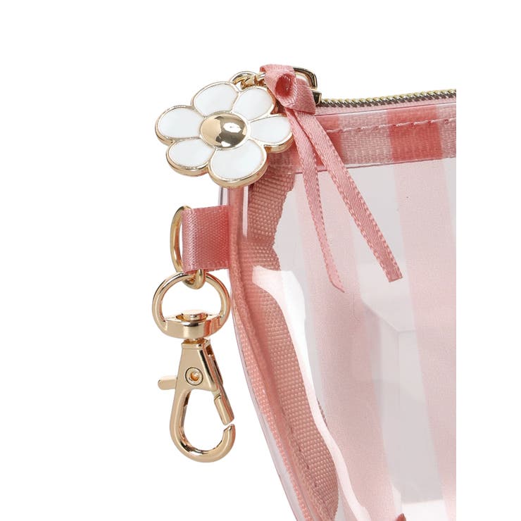 miffy ストライプ柄ミニ台形ポーチ ピンク【ミッフィー】 | LUDIC PARK | 詳細画像5 