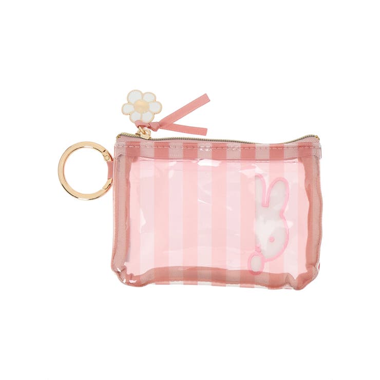 - | miffy ストライプ柄パスケース ピンク【ミッフィー】 | LUDIC PARK