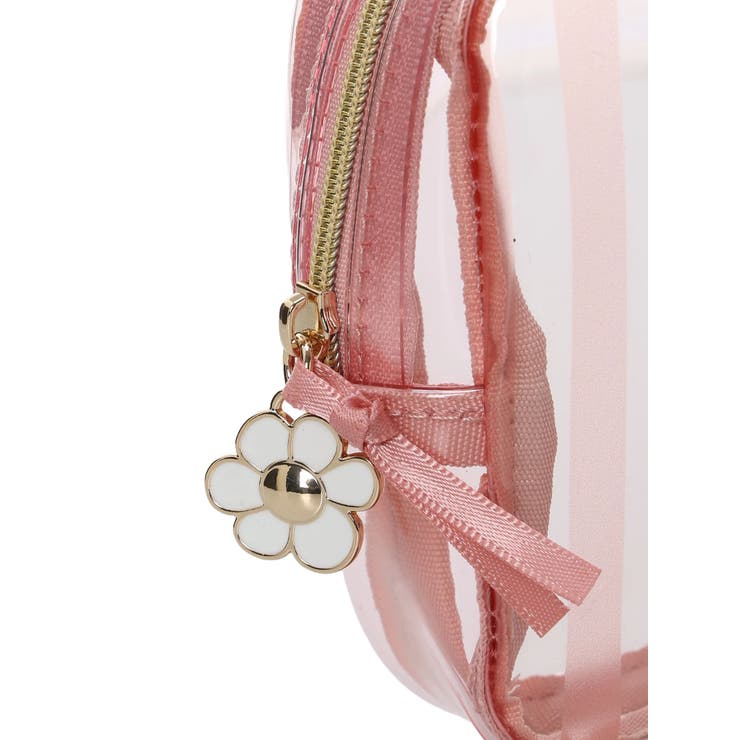 miffy ストライプ柄スクエアポーチ ピンク【ミッフィー】 | LUDIC PARK | 詳細画像6 