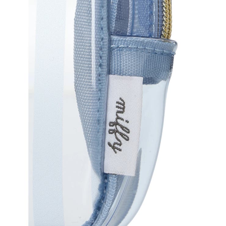 miffy ストライプ柄スクエアポーチ ブルー【ミッフィー】 | LUDIC PARK | 詳細画像5 