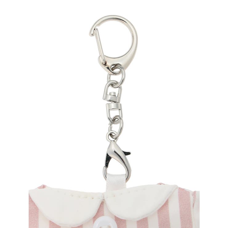 miffy ストライプ柄シャツ型チャーム ピンク【ミッフィー】 | LUDIC PARK | 詳細画像3 