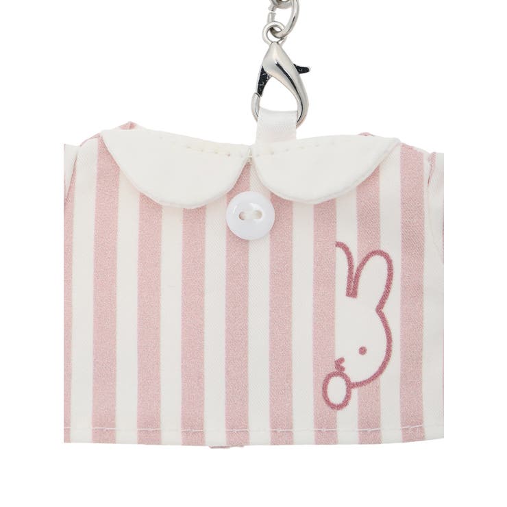 miffy ストライプ柄シャツ型チャーム ピンク【ミッフィー】 | LUDIC PARK | 詳細画像4 