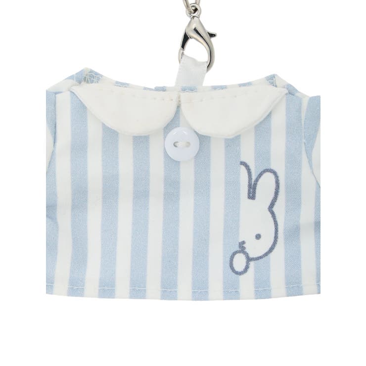 miffy ストライプ柄シャツ型チャーム ブルー【ミッフィー】 | LUDIC PARK | 詳細画像4 