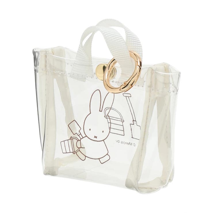 miffy クリアミニトート型チャーム アイボリー【ミッフィー】 | LUDIC PARK | 詳細画像1 