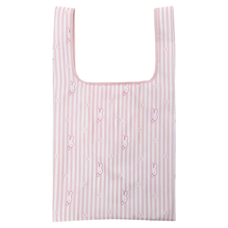 miffy ストライプ柄 エコバッグ ピンク【ミッフィー】 | LUDIC PARK | 詳細画像2 