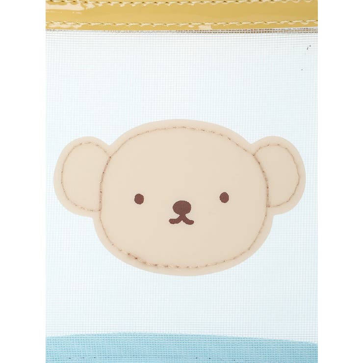 miffy メッシュミニフラットポーチ ブルー【ミッフィー】 | LUDIC PARK | 詳細画像3 