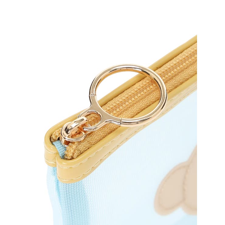 miffy メッシュミニフラットポーチ ブルー【ミッフィー】 | LUDIC PARK | 詳細画像5 