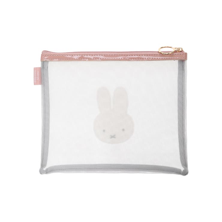 miffy メッシュフラットポーチ グレー【ミッフィー】 | LUDIC PARK | 詳細画像2 