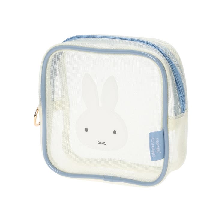 - | miffy メッシュスクエアポーチ アイボリー【ミッフィー】 | LUDIC PARK
