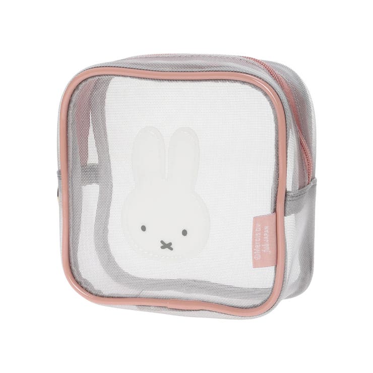 miffy メッシュスクエアポーチ グレー【ミッフィー】 | LUDIC PARK | 詳細画像1 