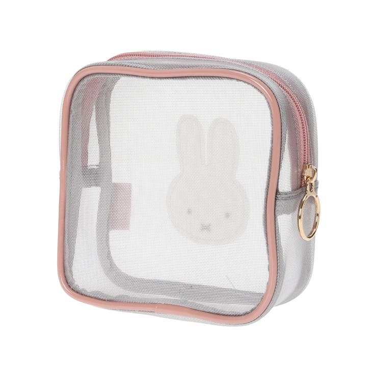 miffy メッシュスクエアポーチ グレー【ミッフィー】 | LUDIC PARK | 詳細画像2 