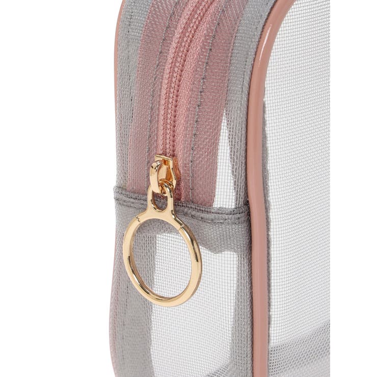 miffy メッシュスクエアポーチ グレー【ミッフィー】 | LUDIC PARK | 詳細画像6 