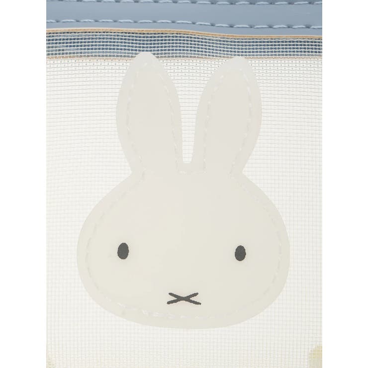 miffy メッシュミニ台形ポーチ アイボリー【ミッフィー】 | LUDIC PARK | 詳細画像3 