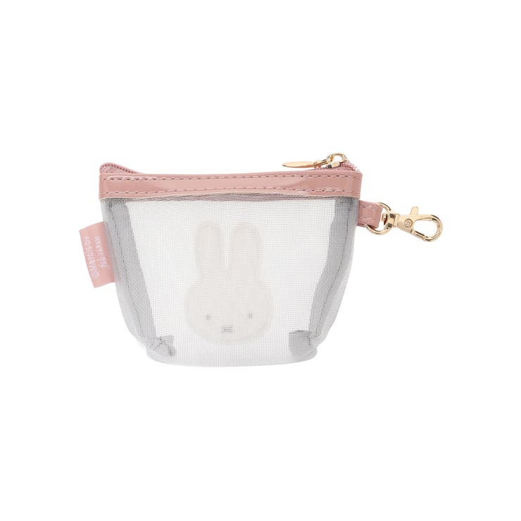 miffy メッシュミニ台形ポーチ グレー【ミッフィー】 | LUDIC PARK | 詳細画像2 