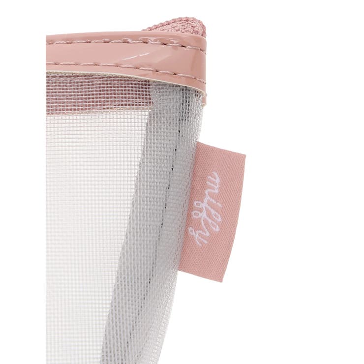 miffy メッシュミニ台形ポーチ グレー【ミッフィー】 | LUDIC PARK | 詳細画像4 