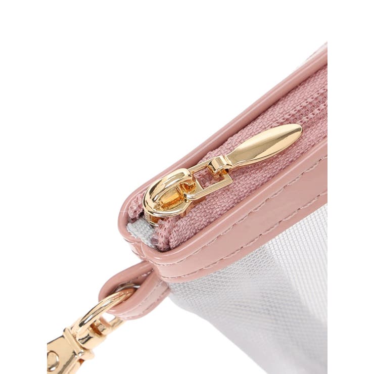 miffy メッシュミニ台形ポーチ グレー【ミッフィー】 | LUDIC PARK | 詳細画像5 