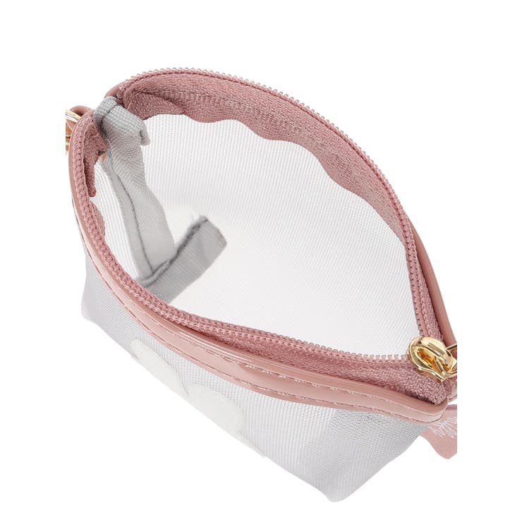 miffy メッシュミニ台形ポーチ グレー【ミッフィー】 | LUDIC PARK | 詳細画像7 