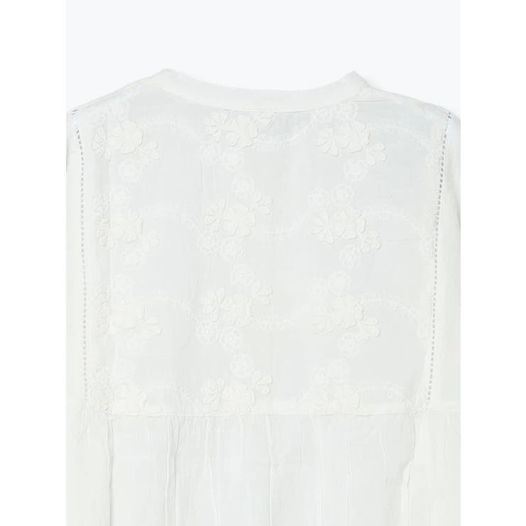 花刺繍コットンブラウス | LUDIC PARK | 詳細画像6 