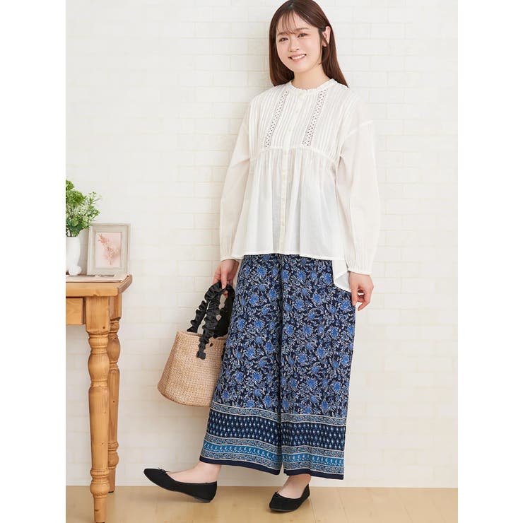 キャブリックレースコットンブラウス | LUDIC PARK | 詳細画像8 