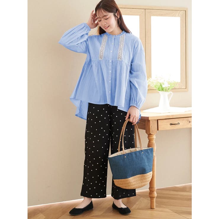 キャブリックレースコットンブラウス | LUDIC PARK | 詳細画像18 