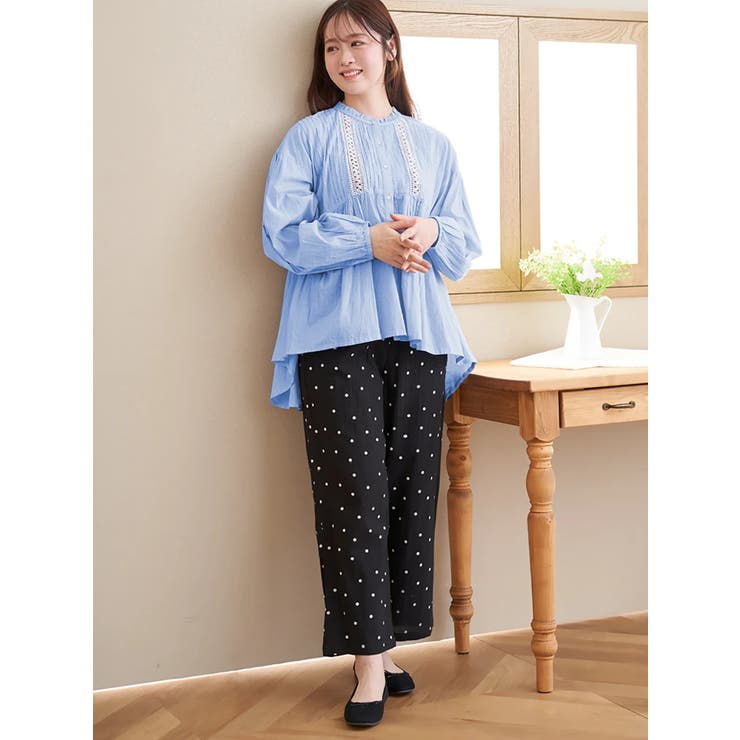 キャブリックレースコットンブラウス | LUDIC PARK | 詳細画像20 