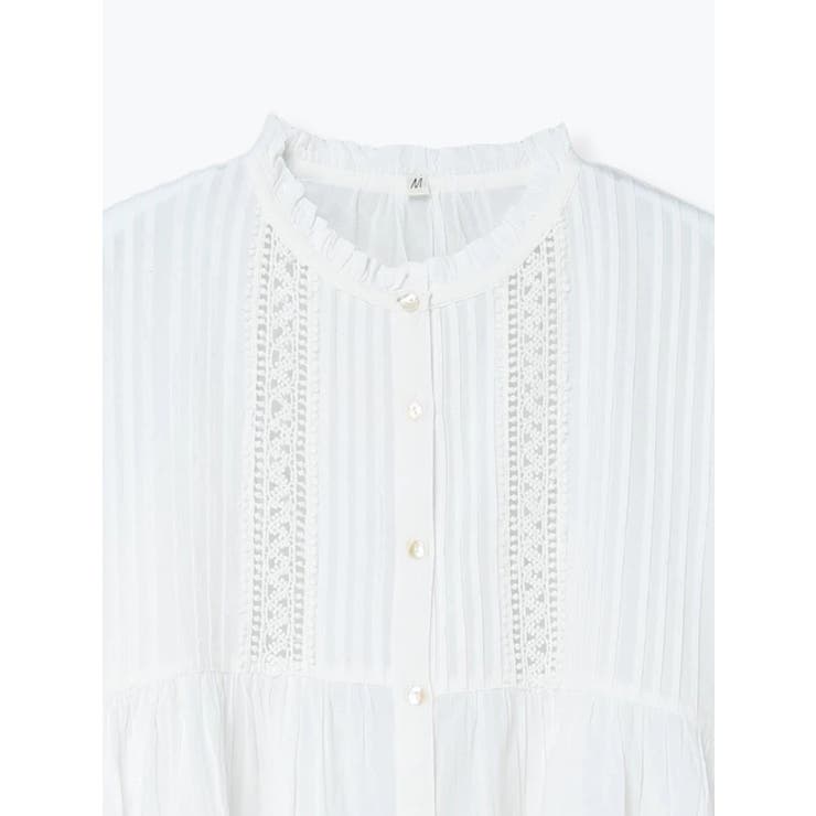 キャブリックレースコットンブラウス | LUDIC PARK | 詳細画像26 