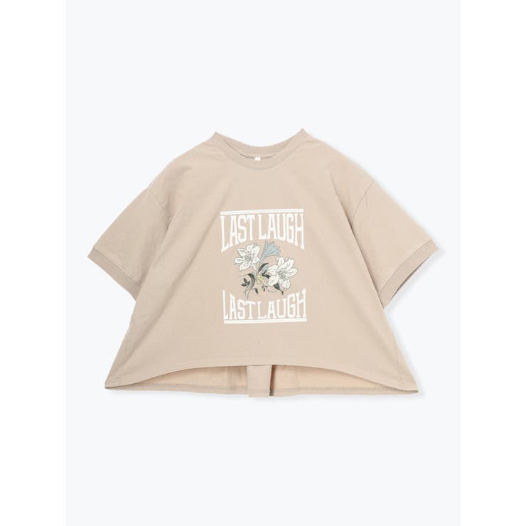 チェーンフラワー刺繍AラインTシャツ | LUDIC PARK | 詳細画像1 