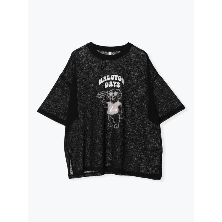 黒 | ヴィンテージライクドッグTシャツ | LUDIC PARK