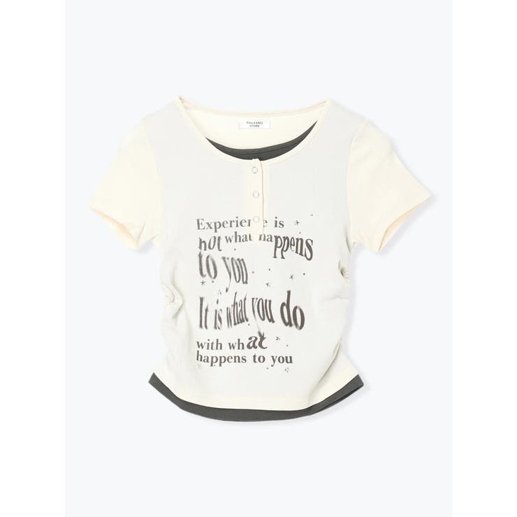 ボカシロゴフェイクレイヤードTシャツ | LUDIC PARK | 詳細画像17 