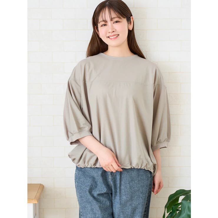 鹿の子切り替えバルーンシルエットTシャツ | LUDIC PARK | 詳細画像10 