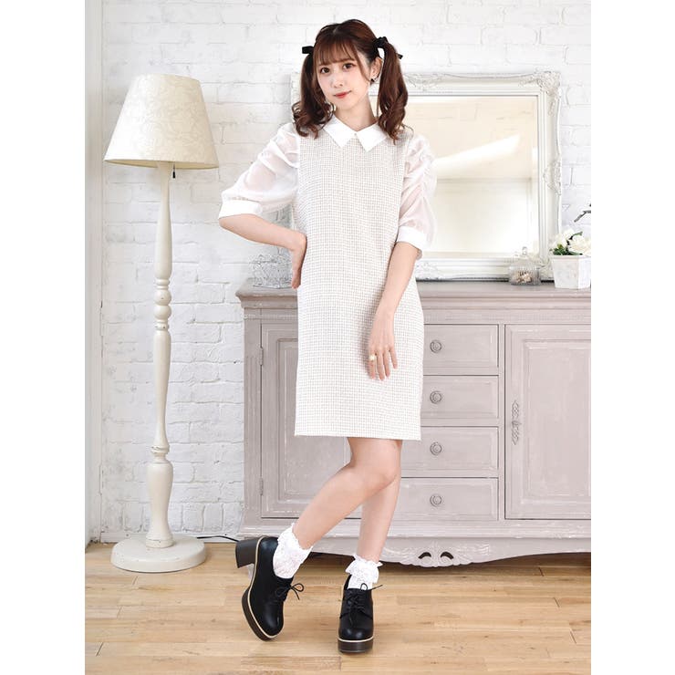 ツイードパワショルワンピース 品番 Plmw Ludic Park ルディックパーク のレディースファッション通販 Shoplist ショップリスト