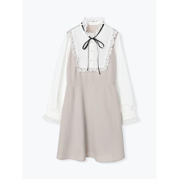 ヨークレース切替フリルワンピース 品番 Plmw Ludic Park ルディックパーク のレディースファッション通販 Shoplist ショップリスト