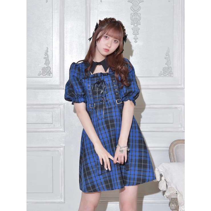 5分袖ベルト付きチェックワンピース 品番 Plmw Ludic Park ルディックパーク のレディースファッション通販 Shoplist ショップリスト