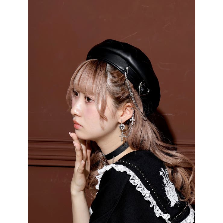 クロスチェーンイヤーカフス | NOEMIE | 詳細画像1 