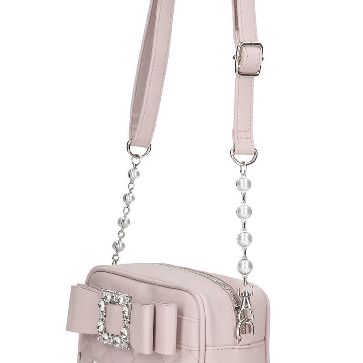 お嬢さんビジューリボンショルダーバッグ | NOEMIE | 詳細画像13 